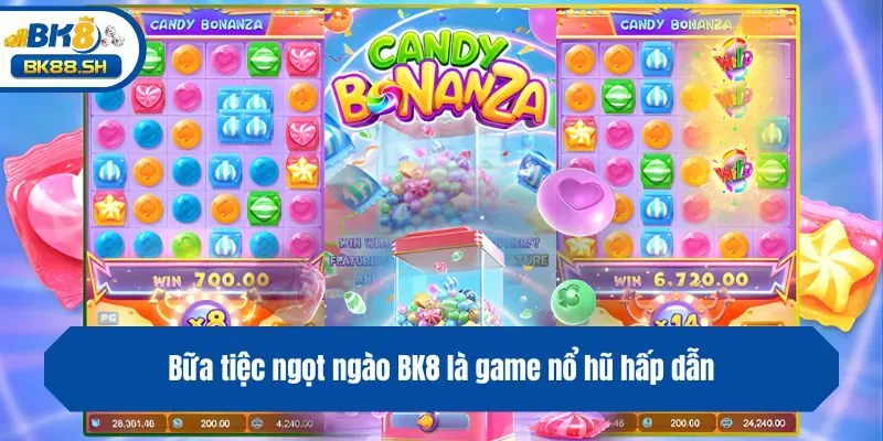Bữa Tiệc Ngọt Ngào BK8 - Khám Phá Game Nổ Hũ Hấp Dẫn 2025 2 Bữa tiệc ngọt ngào BK8 là game nổ hũ hấp dẫn
